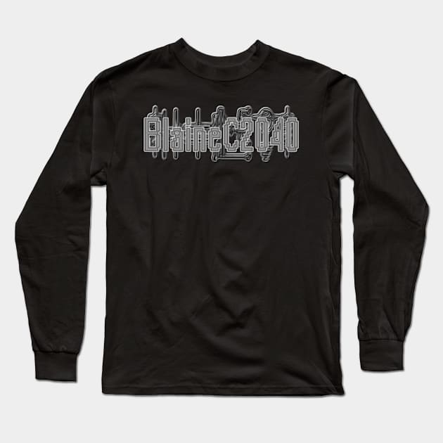 BlaineC2040 (Grey) Long Sleeve T-Shirt by BlaineC2040